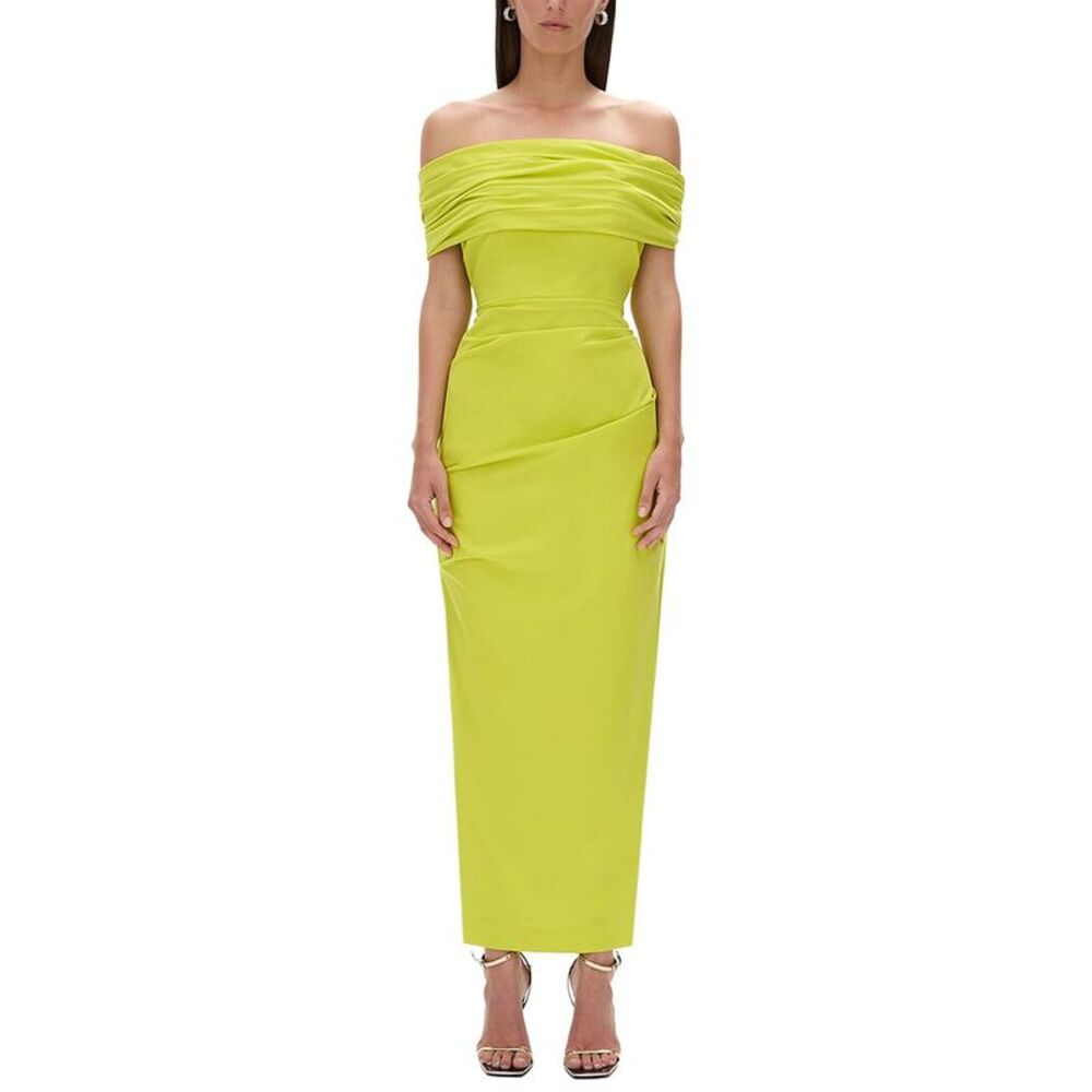 Rachel Gilbert Womens Camille Column Gown